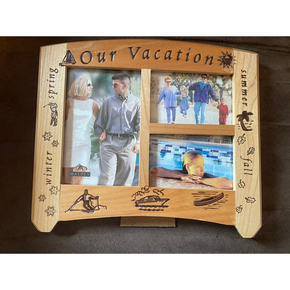Our vacation Collage summertime photo frame